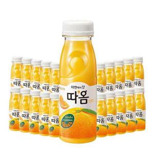 갤러리아_빙그레 자연에서 갓 따옴 오렌지주스 235ml 20개