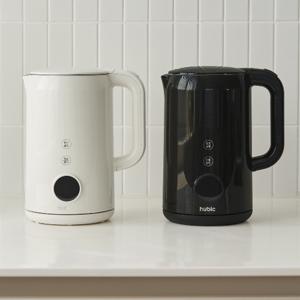 ♥고속가열/통주물형♥ 휴빅 무선 전기포트 전기주전자 커피 포트 주전자 보온포트 대용량 화이트/블랙
