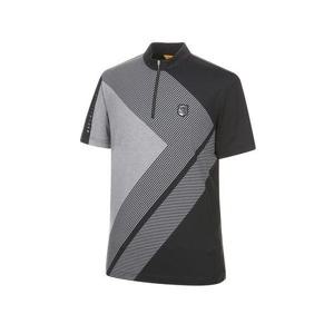 [마코](남성)언발 패턴 반목넥 반팔 티셔츠_MMM2TH01