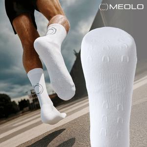 미올로 3세트 러닝 스포츠 크루삭스 마라톤 두꺼운 중목 양말 운동 헬스