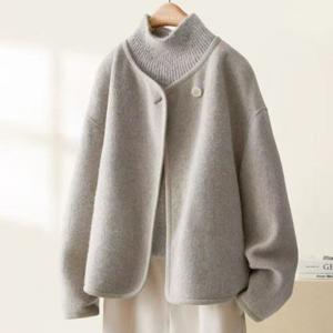 [블랙퀸] 파얼비 원버튼 기모자켓 blk004077