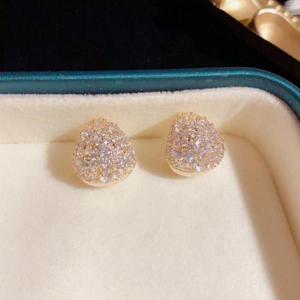 화려한 파티용 데이트 물방울 모양 귀걸이 액세서리 WFM577J