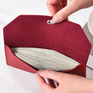 골프 휴대용 슬림 지갑 단추 현금 용돈 장지갑 파우치 WFM7E9J