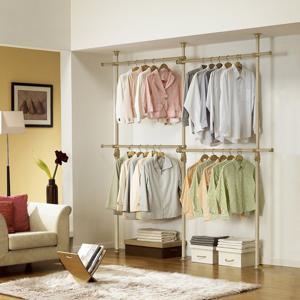 [왕자행거] 프리미엄우드 4단 행거