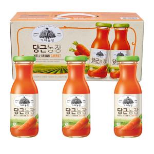 가야 당근농장 180ml x 12병 꼬마병 병주스 병음료