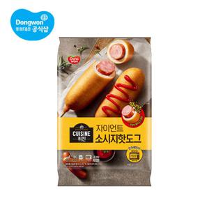 동원 퀴진 자이언트 소시지 핫도그 440g 3봉