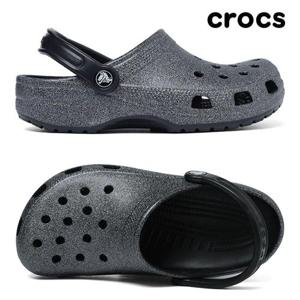 갤러리아_[크록스] 키즈/성인 클래식 글리터 클로그 K 206993-001