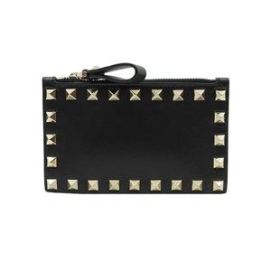 발렌티노 락스터드 지퍼 카드지갑 2W2P0548BOL 0NO