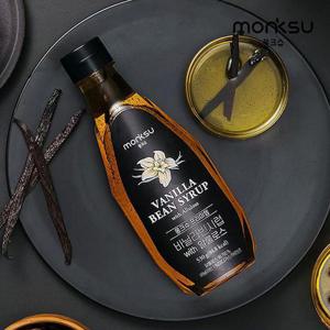 [몽크슈] 프리미엄 무설탕 저당 바닐라빈 알룰로스 시럽 530g