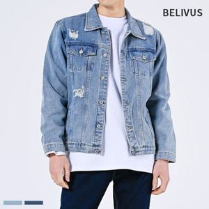 빌리버스 남성 청자켓 BDT255 남자 데님 간절기 아우터
