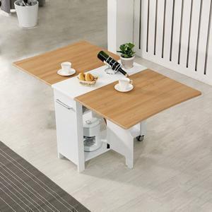 [숨결] 유씨엠 코코레인 멤브레인 접이식 확장형 테이블식탁 (스툴별도)-착불