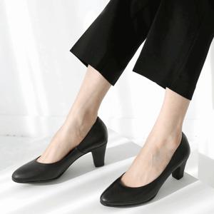 [비비오] 천연소가죽 발편한구두 면접구두 승무원 여성정장구두 6015/7130