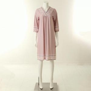 [비너스]비너스(행사) 원피스잠옷 실내복 홈웨어 파자마 잠옷 이지웨어_C SVEV3922L_PU_C