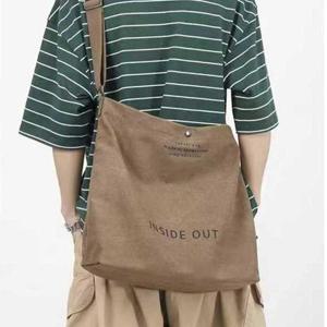 남녀 공용 학생 학원 메신저 크로스 에코 백 가방 (WFG1L8V)