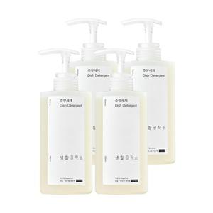 [생활공작소] 주방세제 750ml 4개 / (쌀뜨물/자몽 택1)