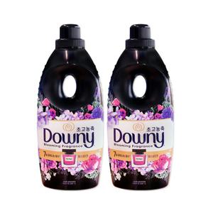 다우니 초고농축 퍼퓸 섬유유연제 1L 블랙 미스티크 x2개