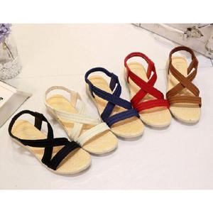 [BZJL8RH0_4C]여성여름샌들 5컬러 1P 여자 밴딩 샌달