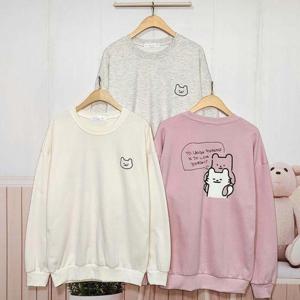 [말괄량이]셀프맨투맨02 초등여아옷 주니어의류 여아옷