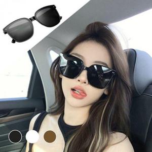 커플 스포츠 사각 뿔테 선글라스 남녀 골프 낚시 패션 썬글라스 WFKQ4N7