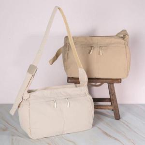 여성 여행용 크로스백 패브릭 여권 보조 가방 WEBA707