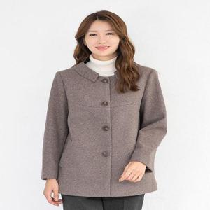 [모슬린]엄마옷 라운드 정장 하프코트 511FGH058 마담/중년여성/빅사이즈/50대/60대