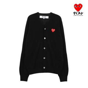 꼼데가르송 레드와펜 남녀공용 가디건