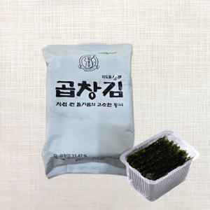 지도표 성경김 곱창김 14gx10봉X2개 총20봉 (조미김)
