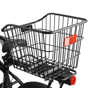 튼튼한 자전거 후면 뒷바구니 짐받이 대용량 장바구니 바스켓