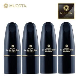 무코타 원데이이지 커버 새치스틱 4개 내추럴브라운