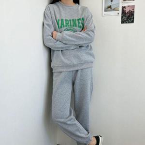 데일리 여자 맨투맨 츄리닝 조거 트레이닝복 세트 WEC80EA