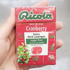 리콜라 무설탕캔디 크랜베리 40G x 3개 d82687