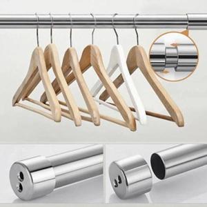 행거 옷걸이 옷장 길이조절 스텐 압축봉파이프 옷걸이봉 60 105mm