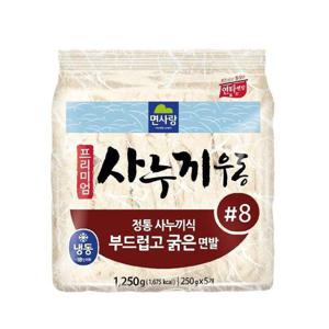 MZ_(냉동)면사랑 프리미엄사누끼우동1250g(8번면)