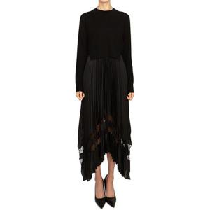 올세인츠 나디아 여성 민소매 롱 플리츠 원피스 WD033Z BLACK (니트 세트)