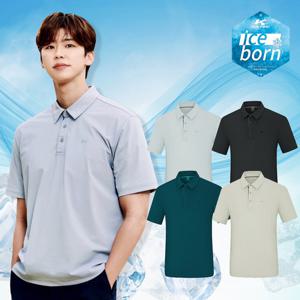 콜핑 남성 여름 냉감 카라 쿨링 반팔 티셔츠 제티(남) KWT4903M