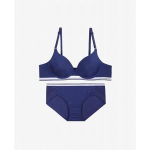 [휠라 언더웨어][휠라] 아웃핏 영테니스 트임 퍼플네이비 브라 세트 (FI4BAG1452FPNA_SKU)