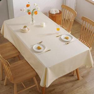 레스토랑 방수 테이블보 행사용 테이블보 6인용 식탁보 대형 식탁보 WFJV7OV