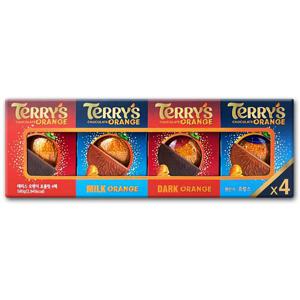 [해핑] 코스트코 테리스 오렌지 초콜릿 580g(145g x 4개) 밀크 다크