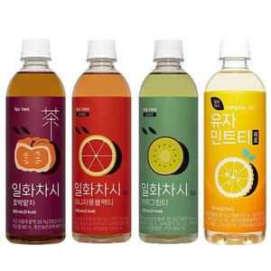 일화차시 호박팥차5개+허니자몽블랙티5개+키위그린티5개+유자민트티5개 500