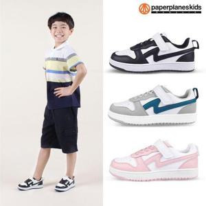 [페이퍼플레인키즈]PK7053 키즈 운동화 아동 범고래 주니어 덩크 로우 블랙 화이트 슈즈 어린이 초등 검..