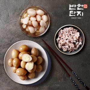 [반찬단지] 메추리알장조림1kg+알마늘1kg 밑반찬종류 저녁메뉴 반찬가게