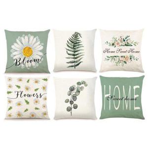 홈 쇼파쿠션커버 45x45cm 인테리어쿠션 거실사각쿠션 의자등받이용 홈카페분위기 소품