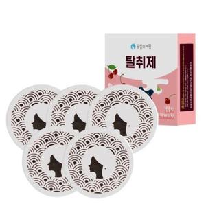 [욕실의여왕]실내용 고체 탈취제 블랙체리 5개