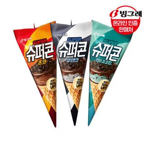 [빙그레] 슈퍼콘 16개 세트 (쿠앤크/초코/민트초코)
