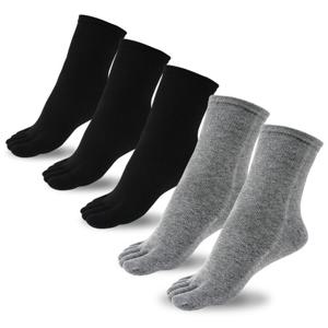 순면 남성 쿨텍스 발가락양말 중목 5켤레