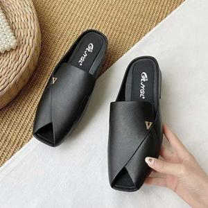 [JHQRKBB5_4B]여성 정장 굽있는블로퍼 뮬로퍼 굽있는 코디