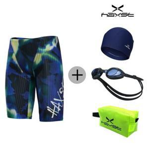 [헤스트]헤스트 남자 5부 사각 실내수영복 4종세트 SSHTB-M17