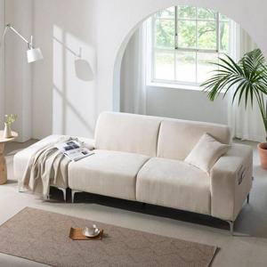 보루네오 휴벨라 아쿠아텍스 3인+스툴 소파 (쿠션증정)