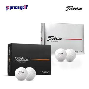(아쿠쉬네트코리아정품) 2025 타이틀리스트 PRO V1 / V1x 골프공
