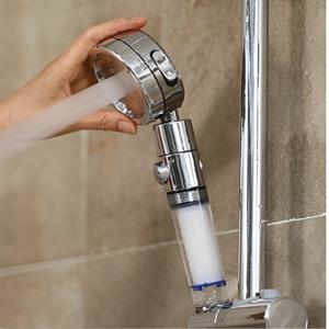 오션 올크린 360도 고압 샤워기 1세트(필터 총 5개 포함)